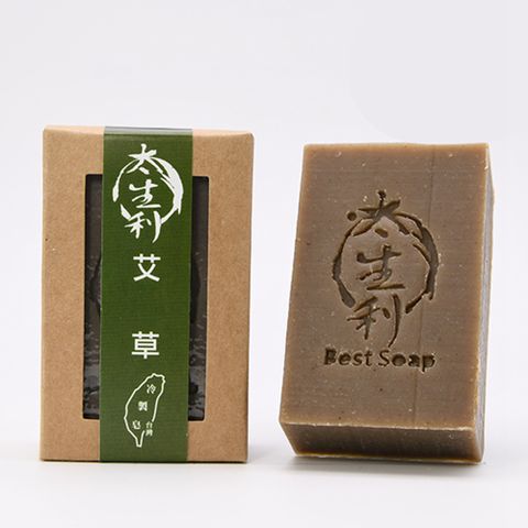 艾草皂-台灣冷製手工皂