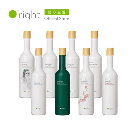 O'right 歐萊德 Oright全系列沐浴乳400ml(多款任選)X3