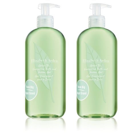 Elizabeth Arden 雅頓 綠茶香水沐浴膠500ml 2入組(原廠公司貨)