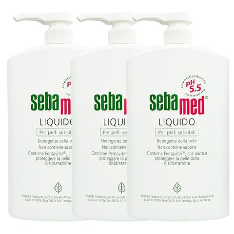 【SEBAMED】PH5.5潔膚露 1000ml (3入)