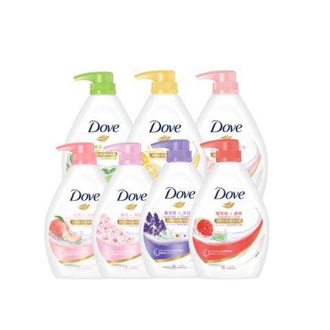 Dove 多芬 滋養柔膚/gofresh沐浴露 900Gx6入 (多款任選)