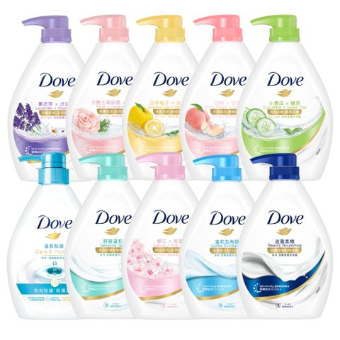 【Dove】滋養柔膚/gofresh沐浴露 900Gx4入(多款任選)