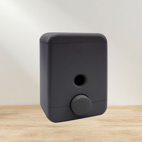 【UdiLife】壁掛按壓式多用途給皂機-750ml-消光黑-1組
