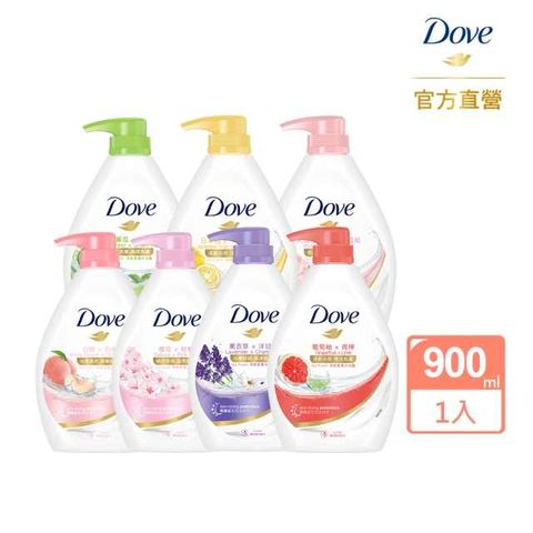 Dove 多芬 滋養柔膚/gofresh沐浴露 900G (多款任選)