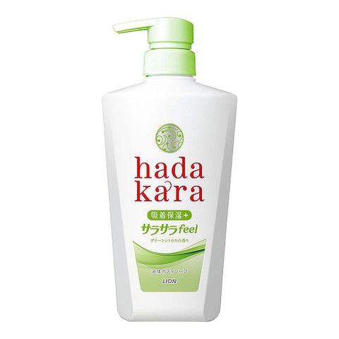 日本 LION 獅王 hada kara 保濕沐浴乳 480ml
