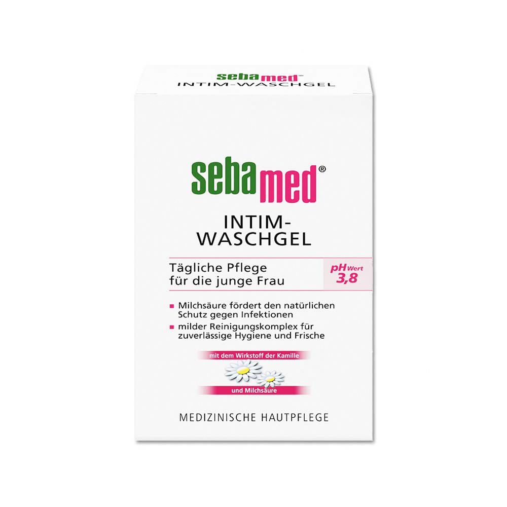  德國Sebamed私密肌保養舒緩護潔凝露沐浴乳-pH3.8一般型200ml/盒(私密處淨味清爽浴潔凝膠)