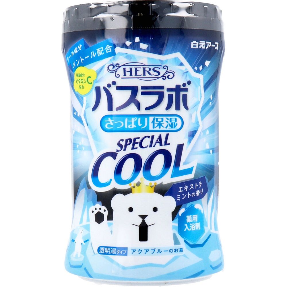 白元 日本 HERS酷涼入浴劑560ml(特涼薄荷)