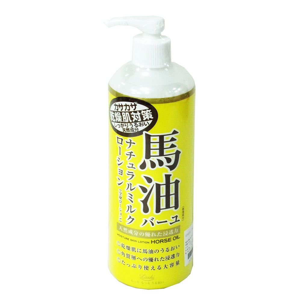 一品川流  日本Nature 馬油身體乳液-485ml