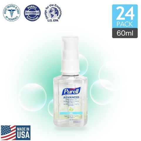 Purie 普瑞 Purell 來 乾洗手凝露 60ml 24入