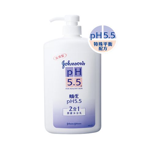 嬌生pH5.5 潤膚沐浴乳(2合1)1000ml