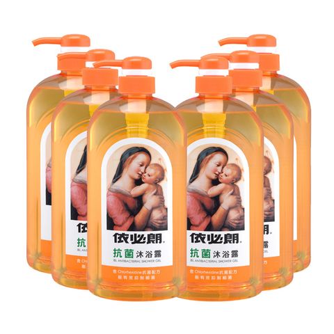 ibl 依必朗 【6入】 抗菌沐浴露1000ml x6入