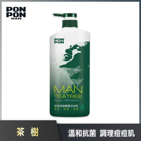 【澎澎MAN】茶樹精華沐浴乳-850g(添加瑪卡新配方)