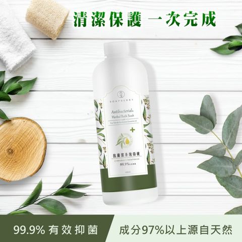 古寶無患子 草本抗菌潔身泡浴液600ml