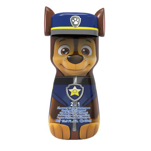 paw patrol 汪汪隊立大功 警察阿奇2合1沐浴洗髮精 400ml