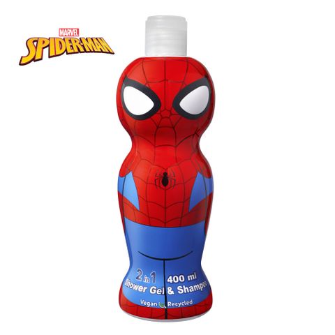 spiderman SPIDERMAN 蜘蛛人2合1沐浴洗髮精 400ml(萌Q收藏版)