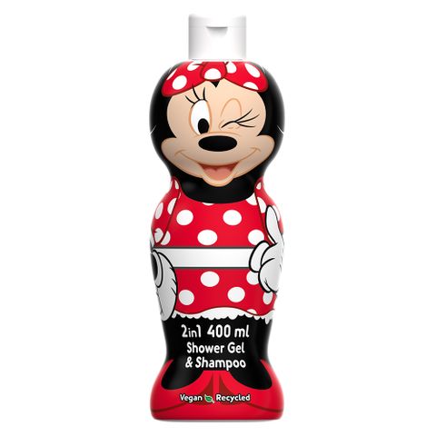Disney米妮 2合1 沐浴洗髮精 400ml(萌Q收藏版)