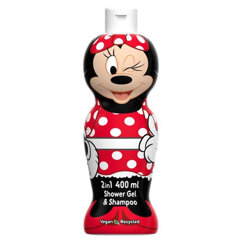 Disney 迪士尼 米妮2合1沐浴洗髮精 400ml (萌Q收藏版)