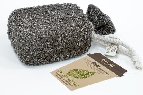 S.Cafe環保咖啡紗-立方織沐浴海棉