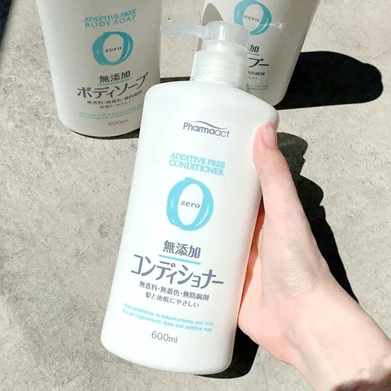 日本熊野 熊野 無添加洗髮乳 潤髮乳 沐浴乳 600ml