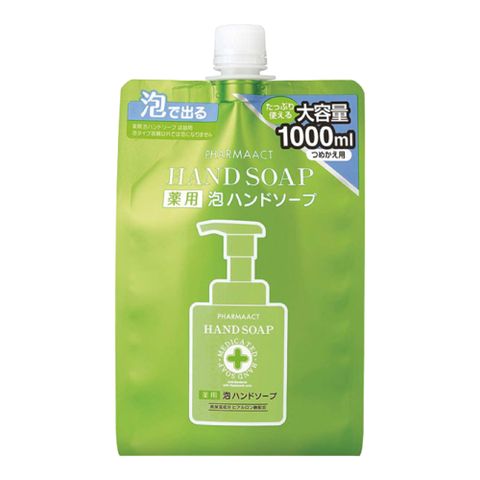 日本 KUM 熊野 泡沫洗手乳補充包 1000ml