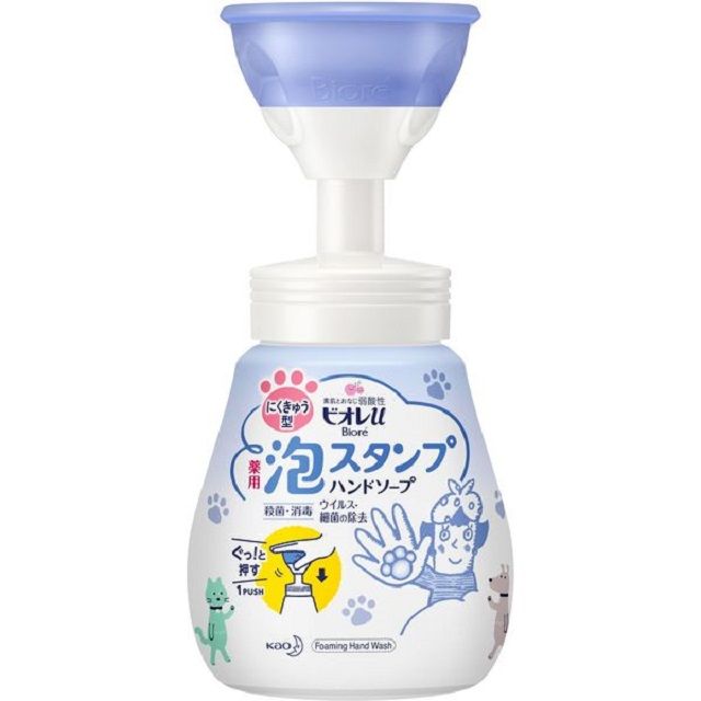 KAO 花王 日本Bioreu 動物掌型泡沫洗手乳250ml