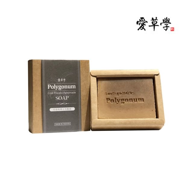 愛草學  何首烏男士洗髮皂100g*2入