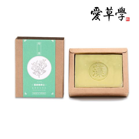 愛草學  海藻緊緻嫩膚皂-100g*2入