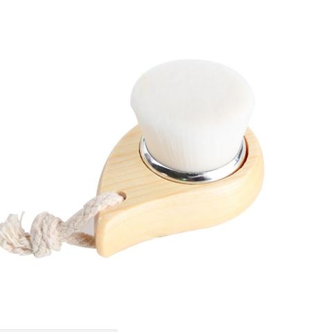 愛草學  日韓爆款！洗臉神器木柄洗面刷洗臉刷軟毛洗面刷潔面刷*1入