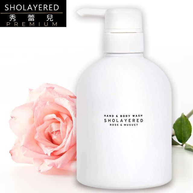 日本SHOLAYERED沐浴乳(玫瑰鈴蘭)500ml - PChome 24h購物