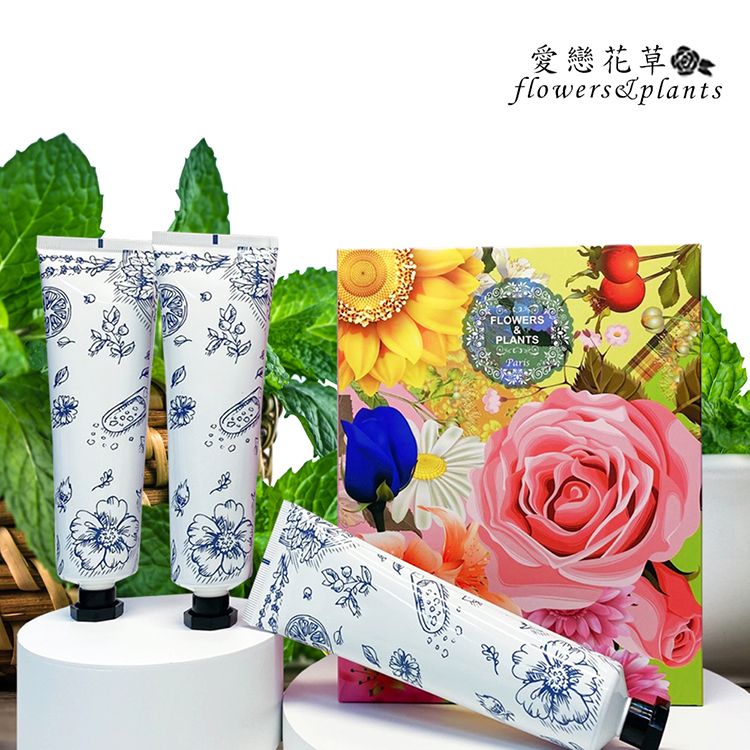 Flowers&Plants 愛戀花草 山羊奶-薰衣草舒緩保溼身體去角質 1000ML(100MLx10瓶)