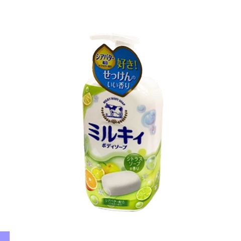 牛乳石鹼 日本  保濕泡沫沐浴乳 高雅柚香 550ml