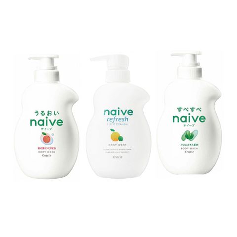 Kracie 葵緹亞 日本   Naive 保濕溫和沐浴乳 530ml