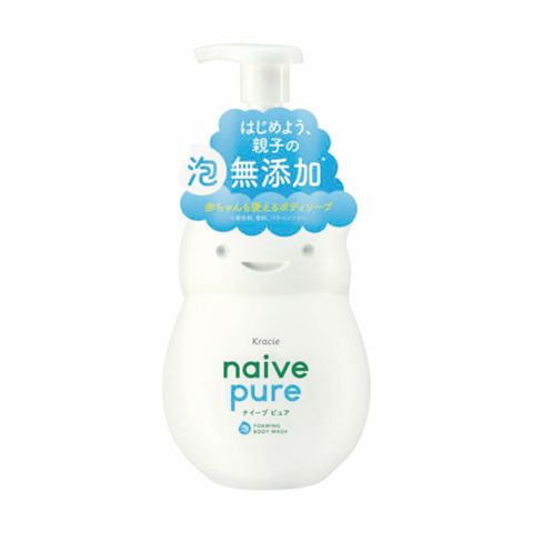 Kracie 葵緹亞 日本   Naive 嬰幼兒泡沫沐浴乳550ml