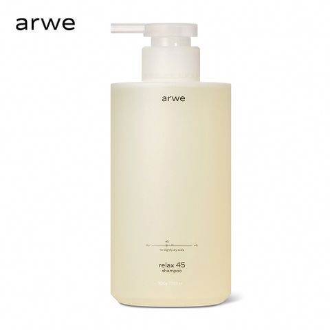 【韓國arwe】relax 45 洋甘菊洗髮精 500ml