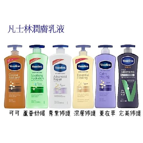 Vaseline 凡士林 潤膚乳液 600ml/瓶