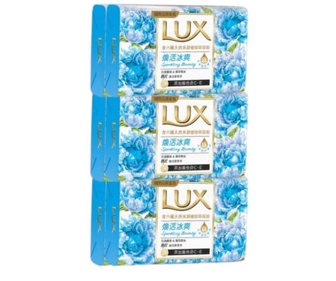 【LUX麗仕】煥活冰爽 香氛皂 80gx36入(6入包裝)