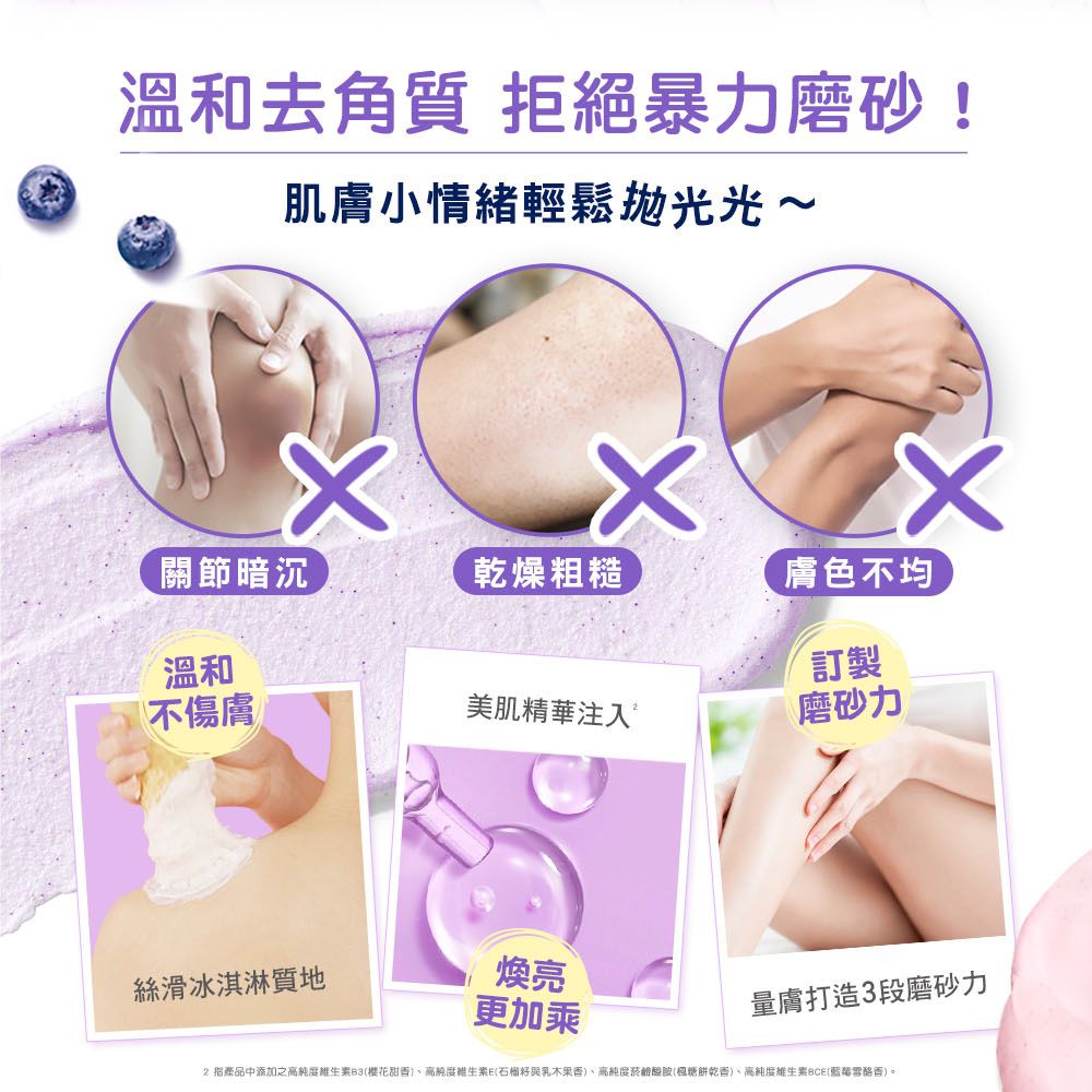 Dove 多芬 去角質冰淇淋身體磨砂膏298g (多款任選)
