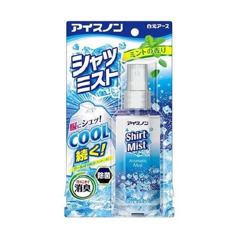 白元 日本衣服用消臭除菌清涼噴霧 薄荷香100ml