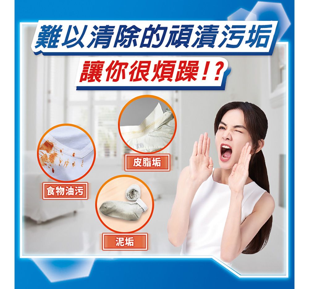 難以清除的頑漬污垢讓你很煩躁!?食物油污皮脂垢泥垢