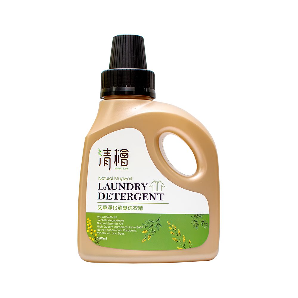 清檜 艾草淨化消臭洗衣精600ml