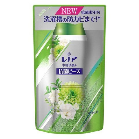 日本【P&amp;G】本格消臭 Lenoir除臭劑房乾燥 消臭綠 新鮮白羅蘭香香豆 補充包