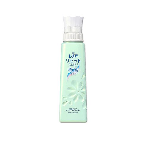 日本P&G Lenor蘭諾-RESET防皺除臭抗縮芳香衣物柔軟精-微香(淺藍)570ml/方瓶