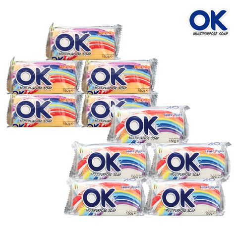 【OK】神奇家事萬用去污去漬皂150g x10入