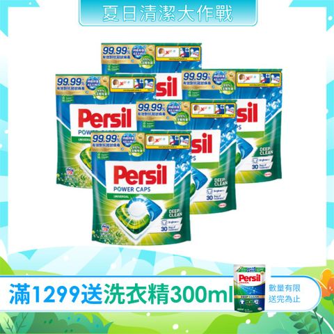 Persil寶瀅三合一洗衣膠囊補充包29入X5
