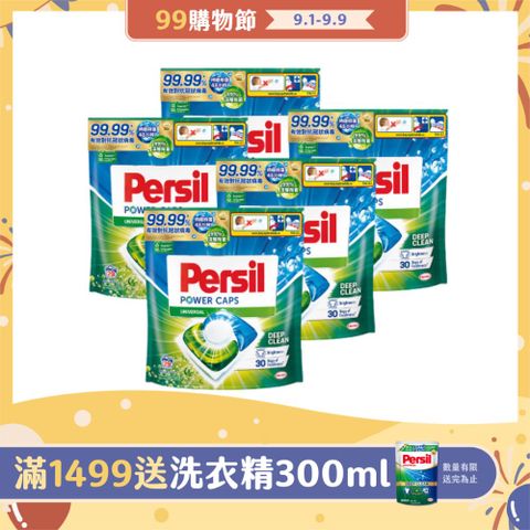 Persil寶瀅三合一洗衣膠囊補充包29入X5