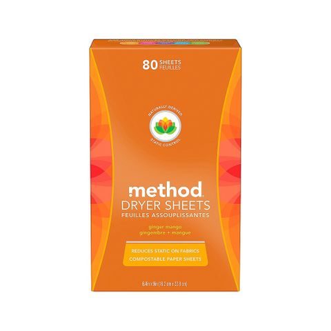 Method 美則 香氛柔軟烘衣片80入-夏日甜心