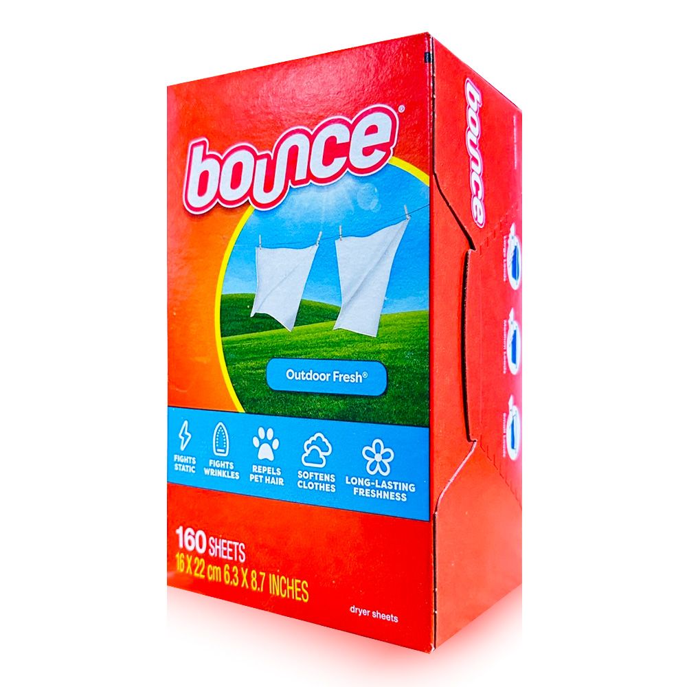 Bounce 烘衣柔軟片160片- PChome 24h購物