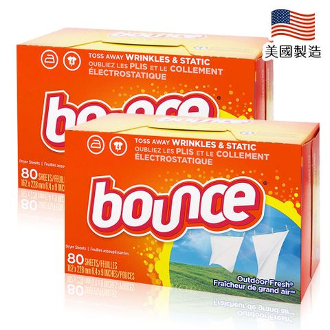 Bounce 烘衣柔軟片80片x2入