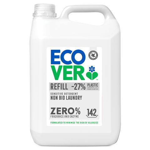 ECOVER 宜珂 無添加ZERO低敏洗衣精5000ml最給力的認證