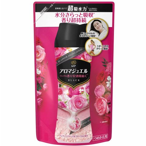 P&G 寶僑 日本洗衣芳香顆粒補充包【古董玫瑰香】415ml